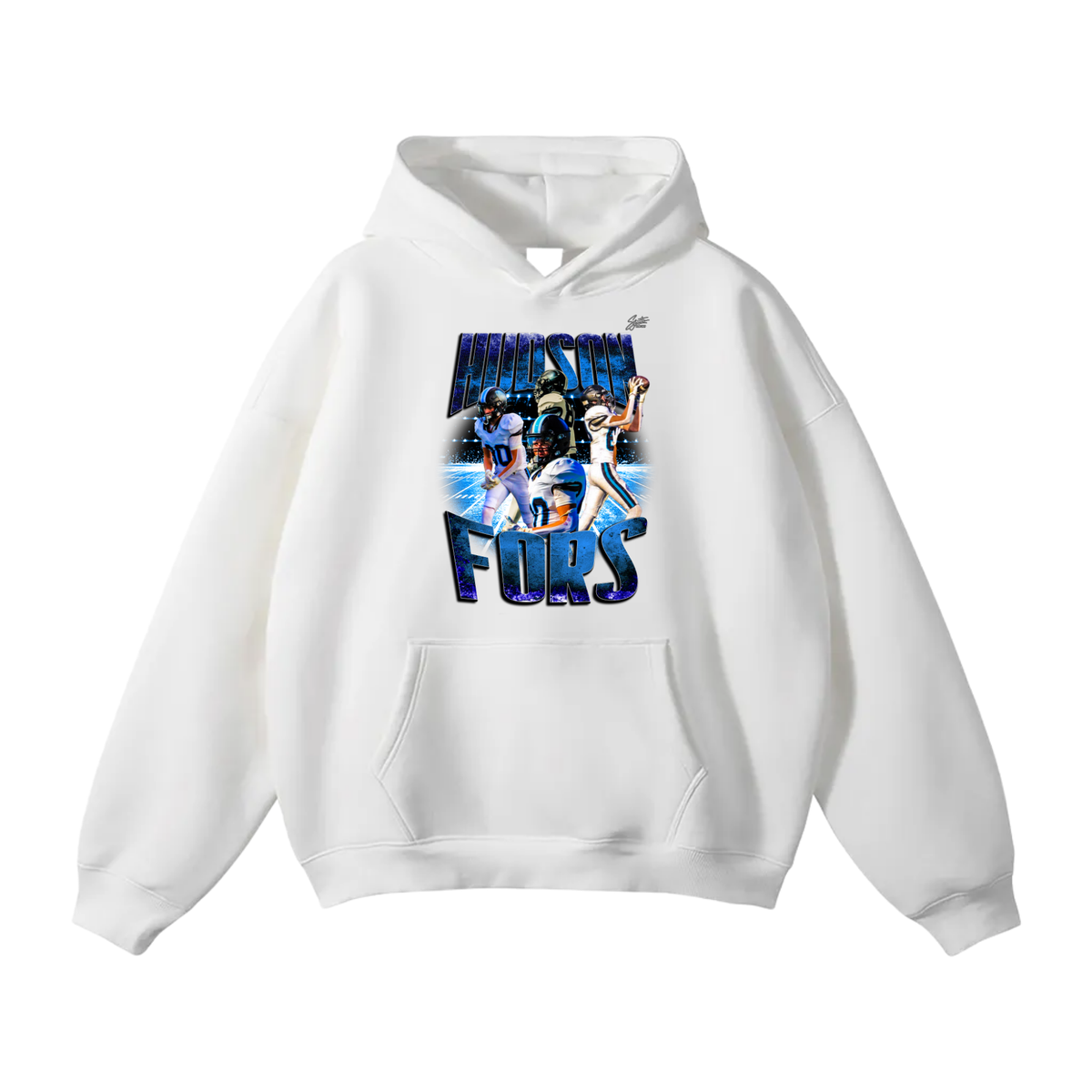 Hudson Fors Oversize Fleeced Hoodie