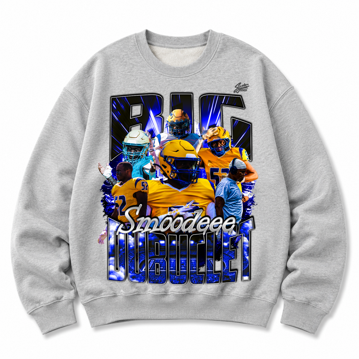 Big Smoodeee Dubuclet Heavyweight Crewneck Sweatshirt