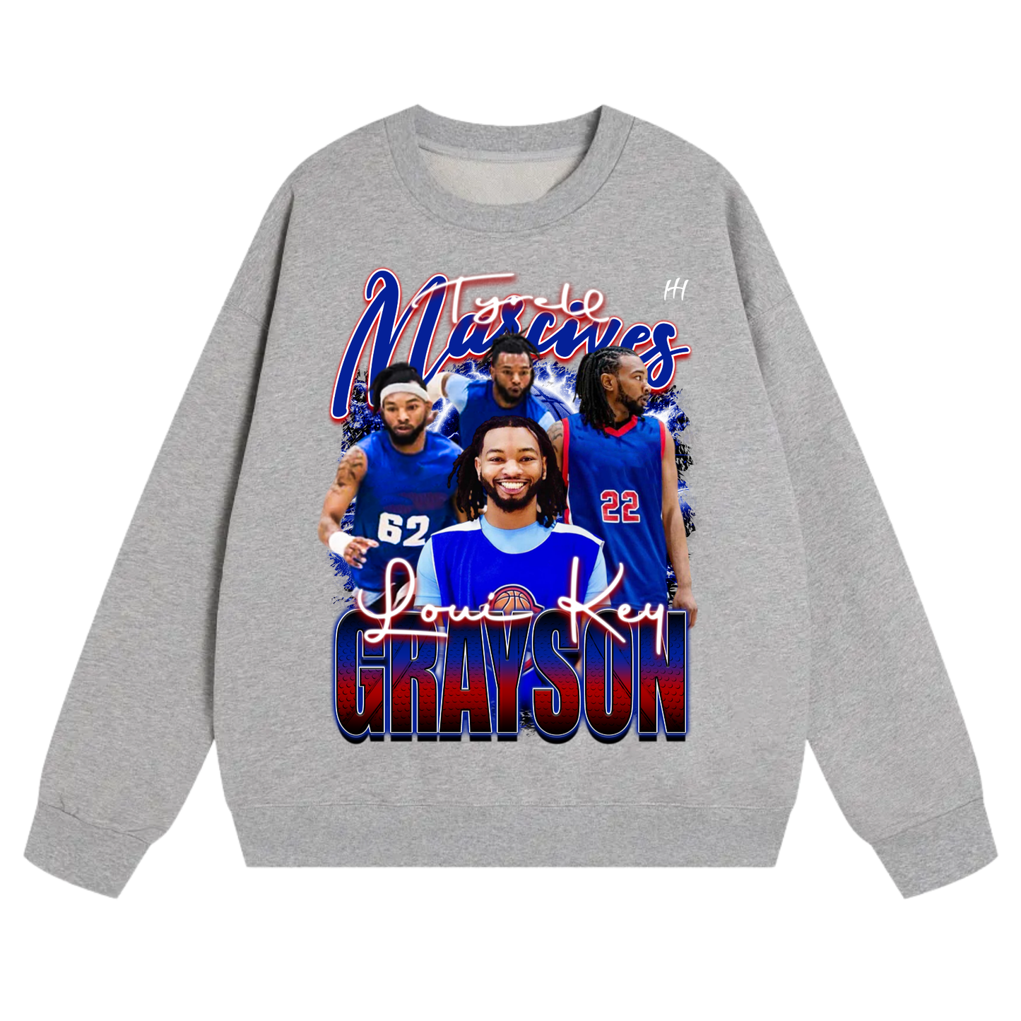 Marcives Tyrell Grayson Heavyweight Crewneck Sweatshirt