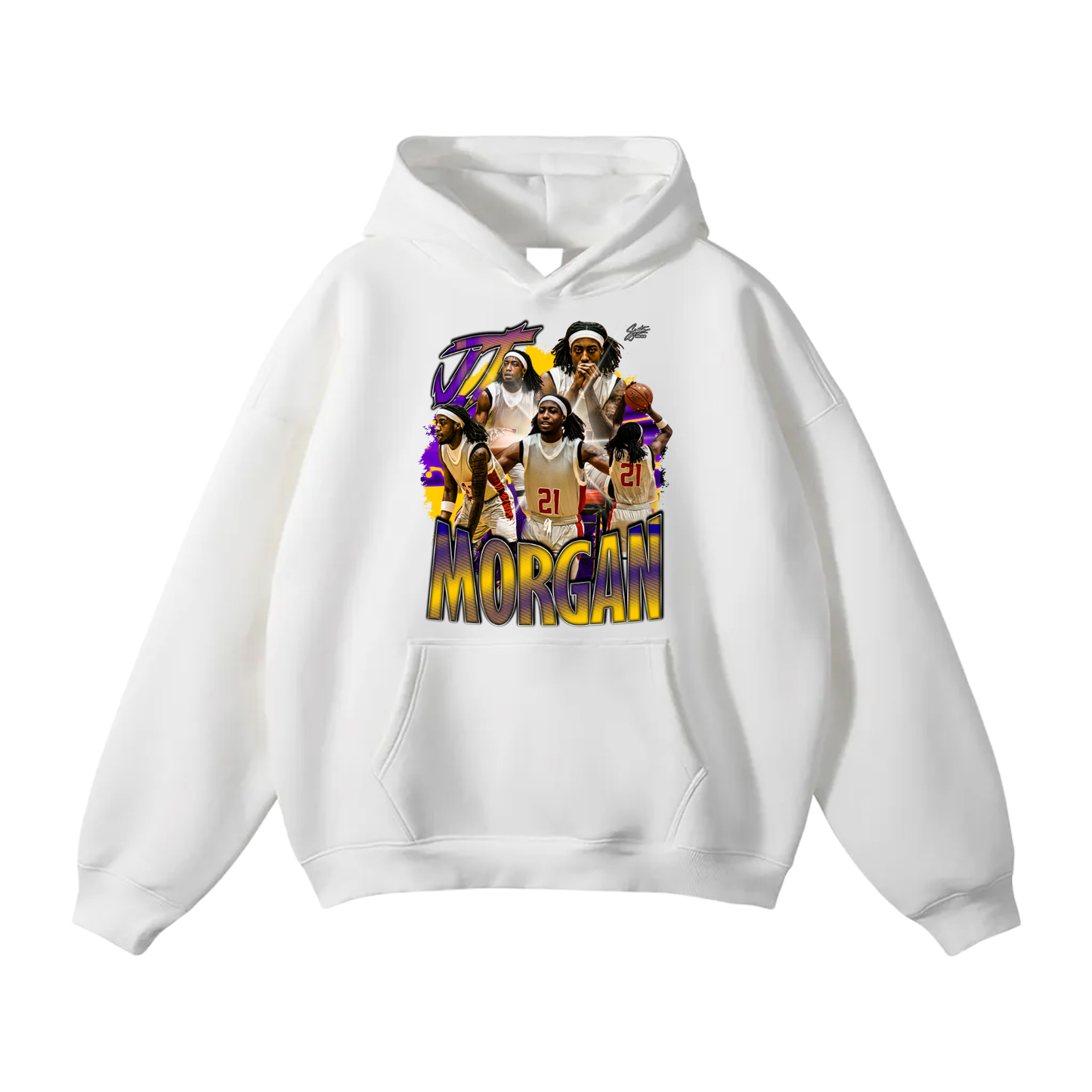 Jt Morgan Oversize Fleeced Hoodie
