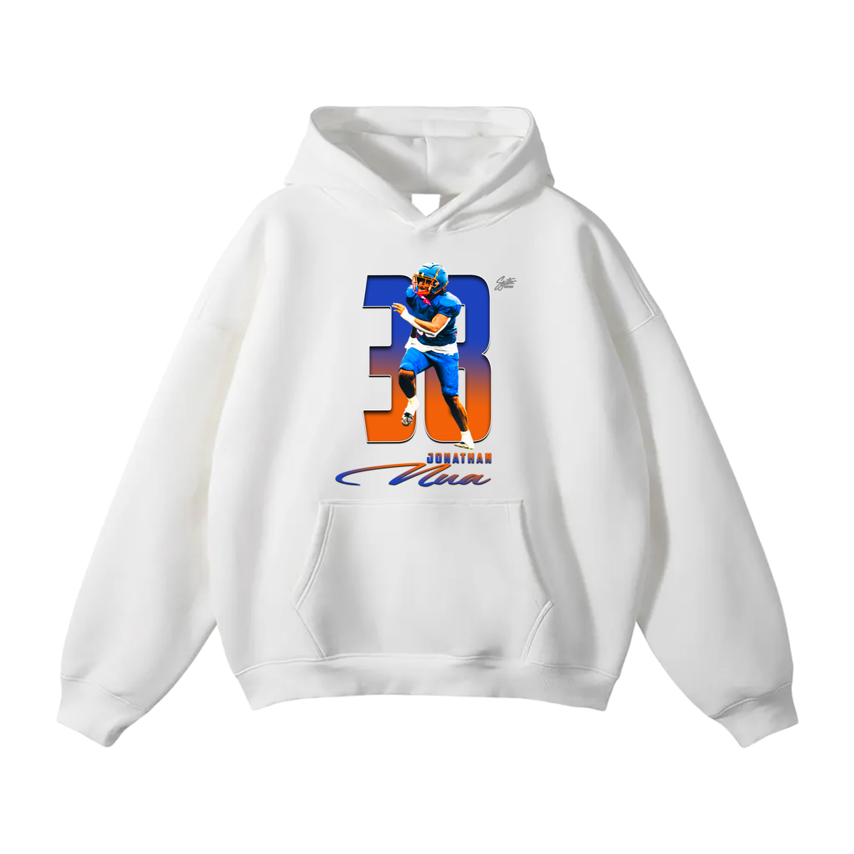 Jonathan Nua Oversize Fleeced Hoodie