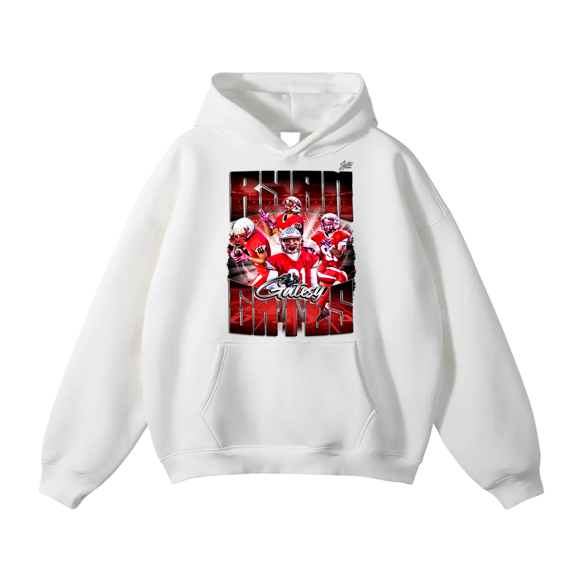 Ryan Gates Oversize Fleeced Hoodie