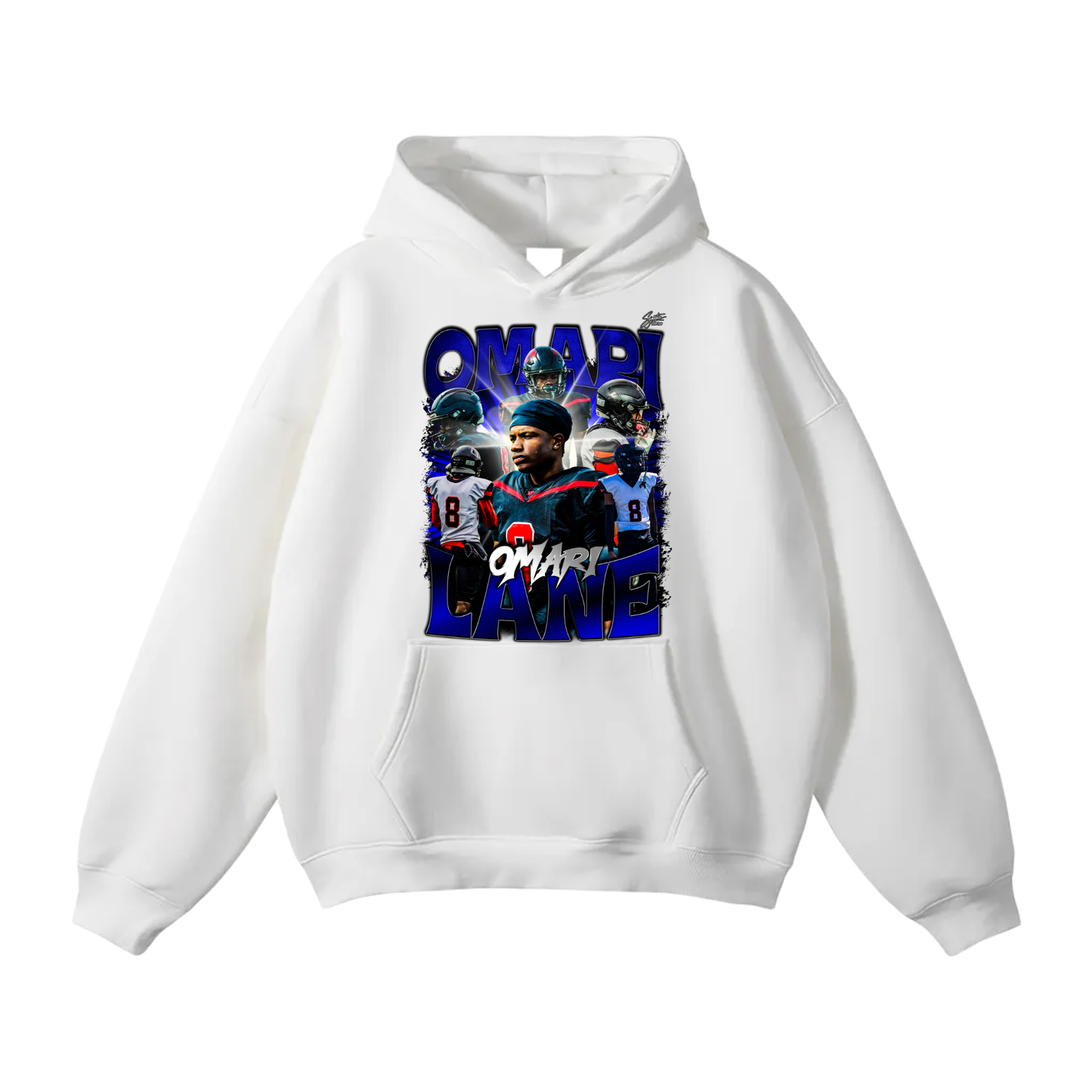 Omari Lane Oversize Fleeced Hoodie