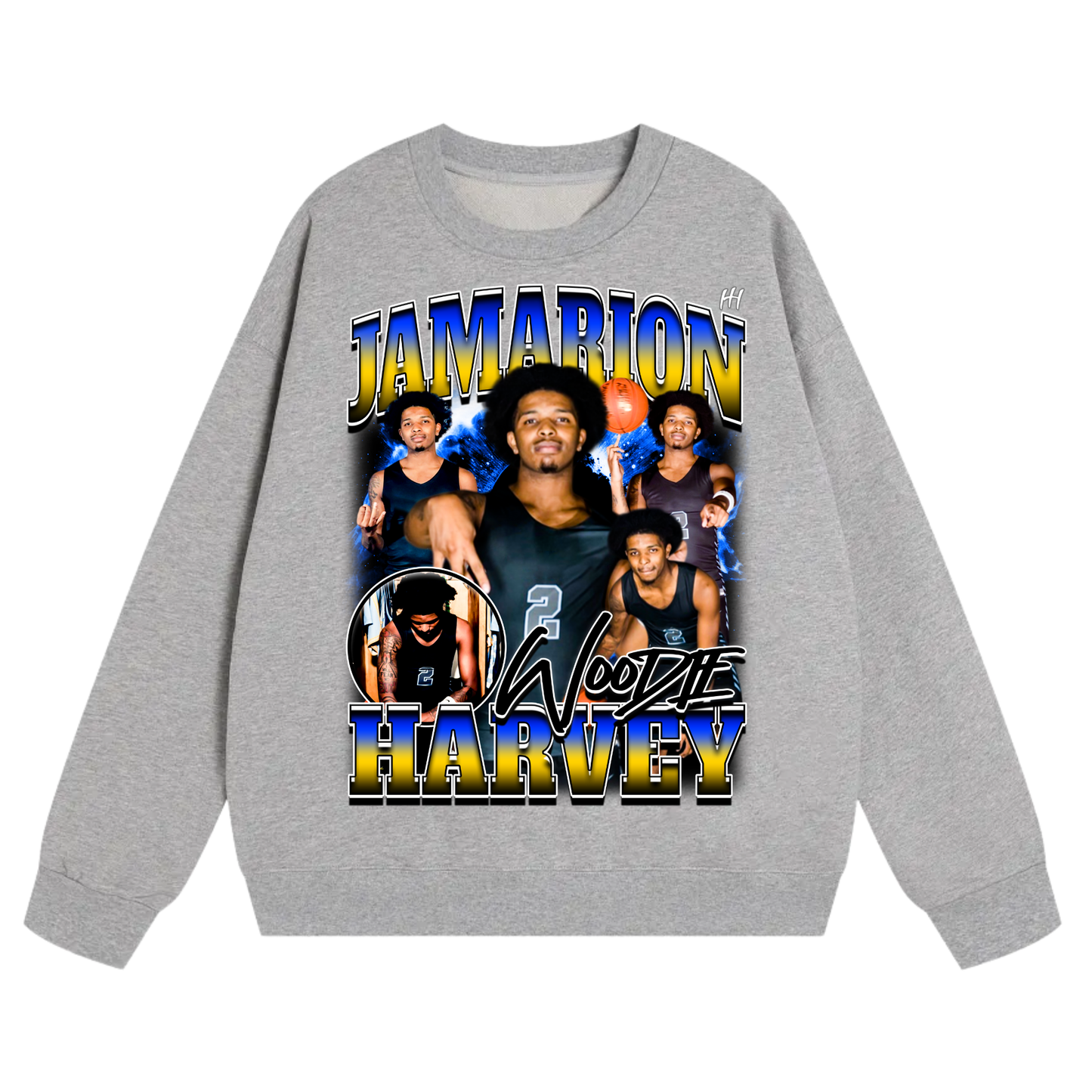 Jamarion Harvey Heavyweight Crewneck Sweatshirt