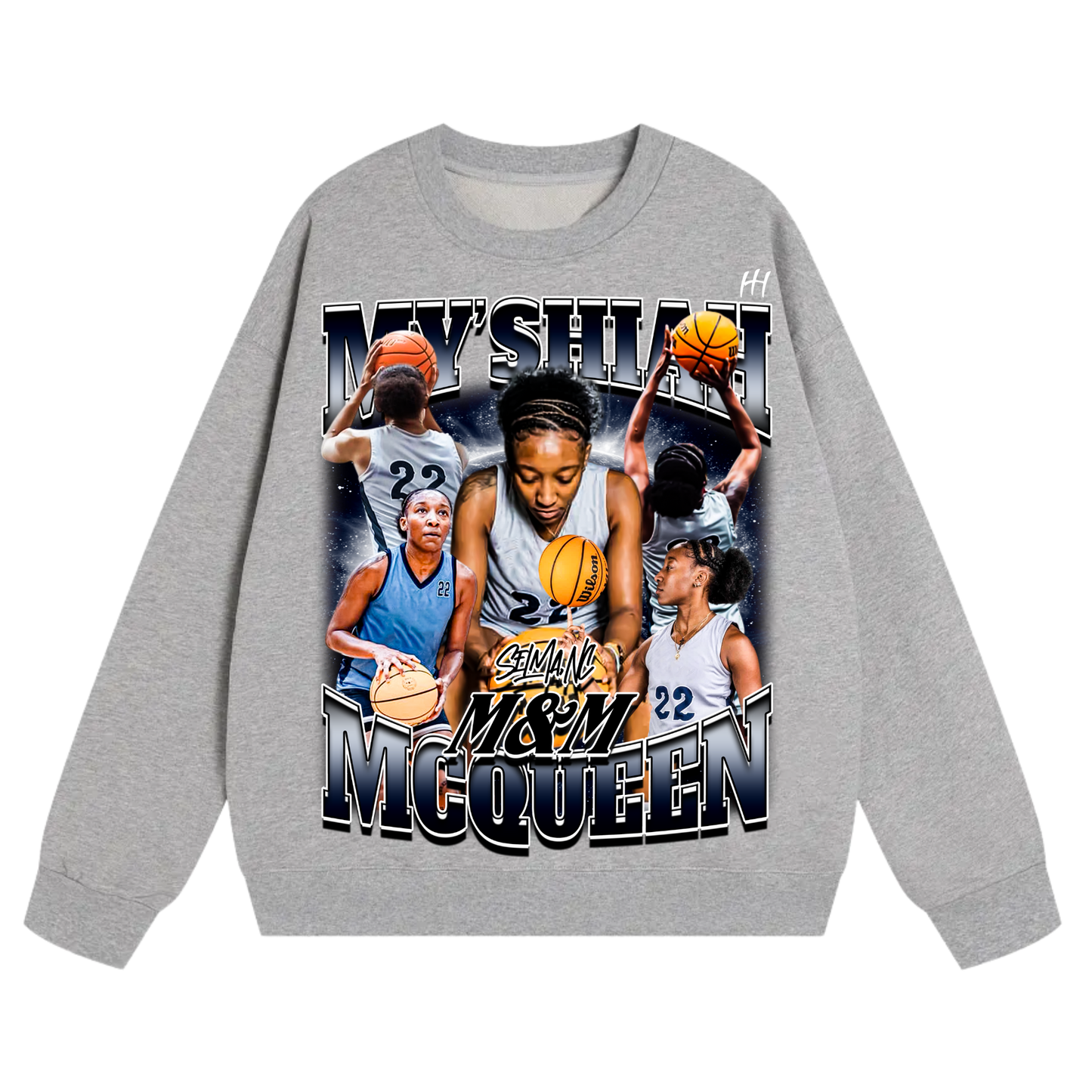 My'Shiah McQueen Heavyweight Crewneck Sweatshirt