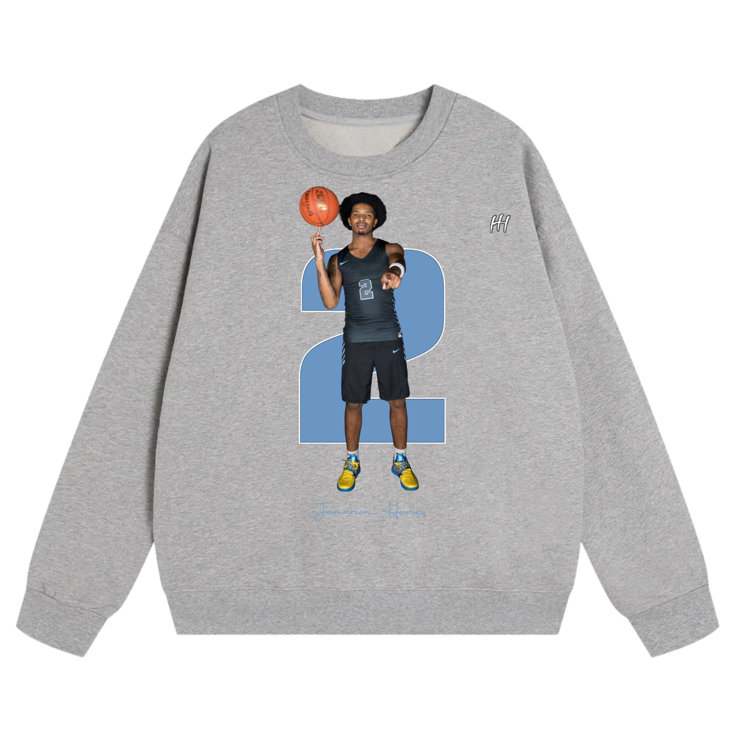 Jamarion Harvey Heavyweight Crewneck Sweatshirt