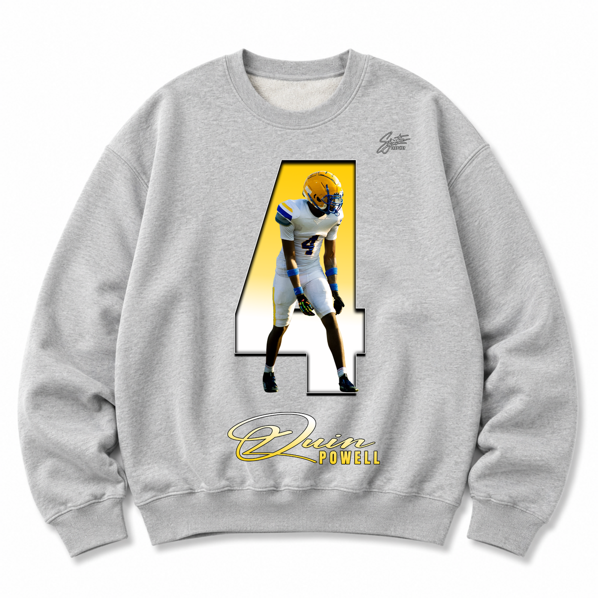 Quin Powell Heavyweight Crewneck Sweatshirt