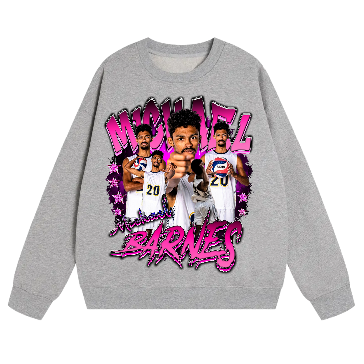 Michael Barnes Heavyweight Crewneck Sweatshirt