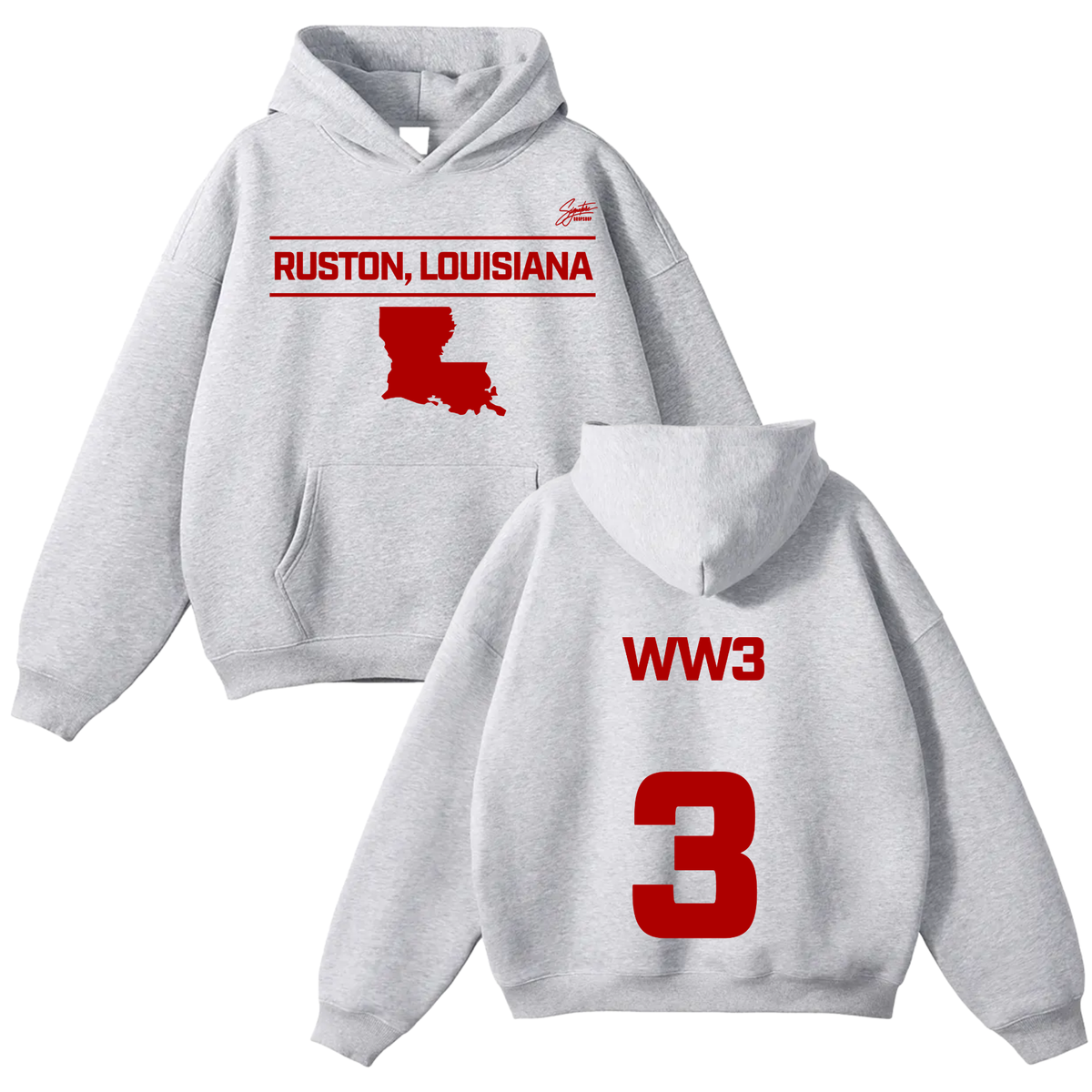 Willie Williams III Oversize Fleeced Hoodie