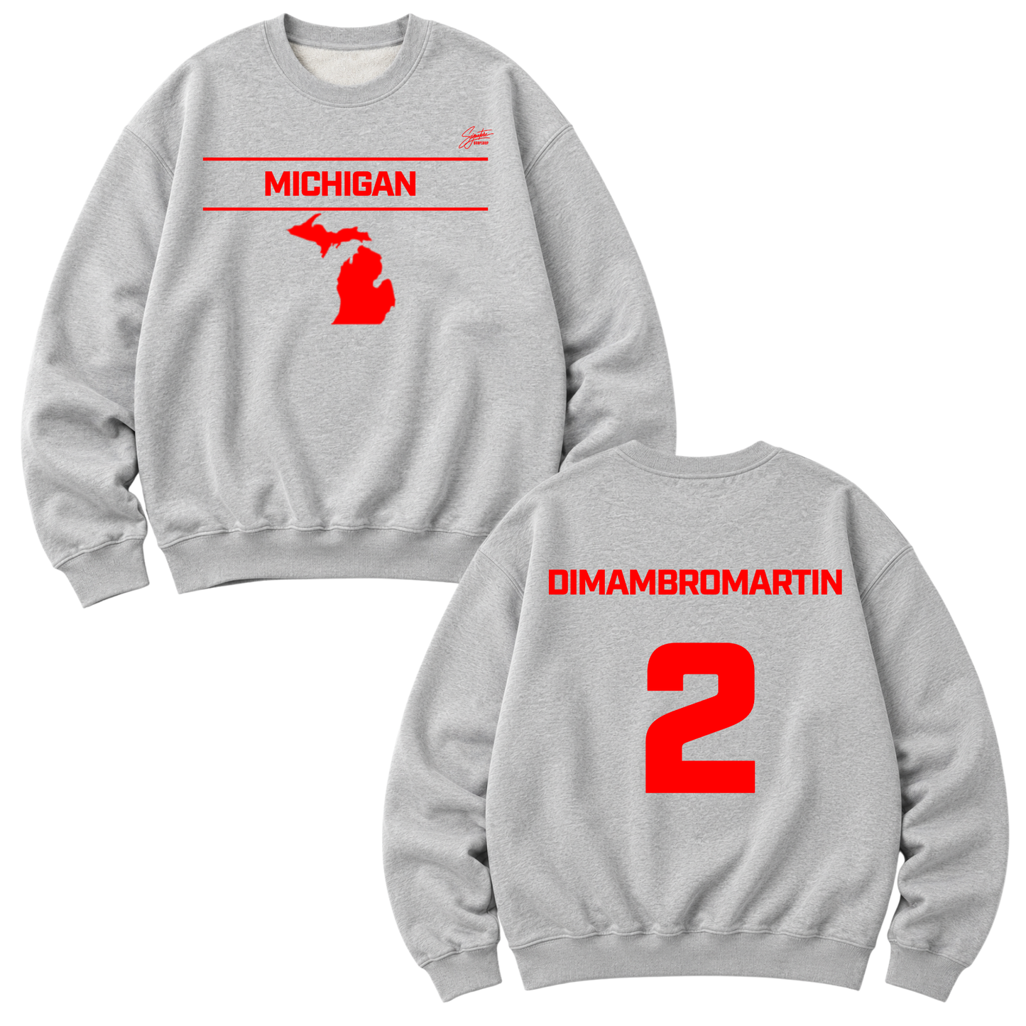 Bruce Dimambromartin Heavyweight Crewneck Sweatshirt