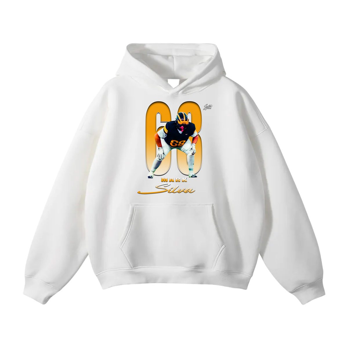 Mark Silva Oversize Fleeced Hoodie