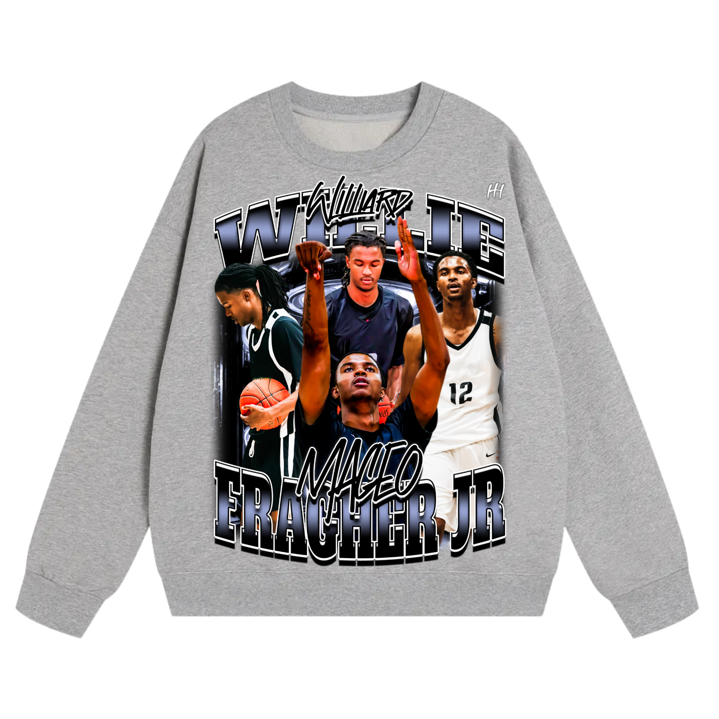 Willie Maceo Fragher Jr Heavyweight Crewneck Sweatshirt