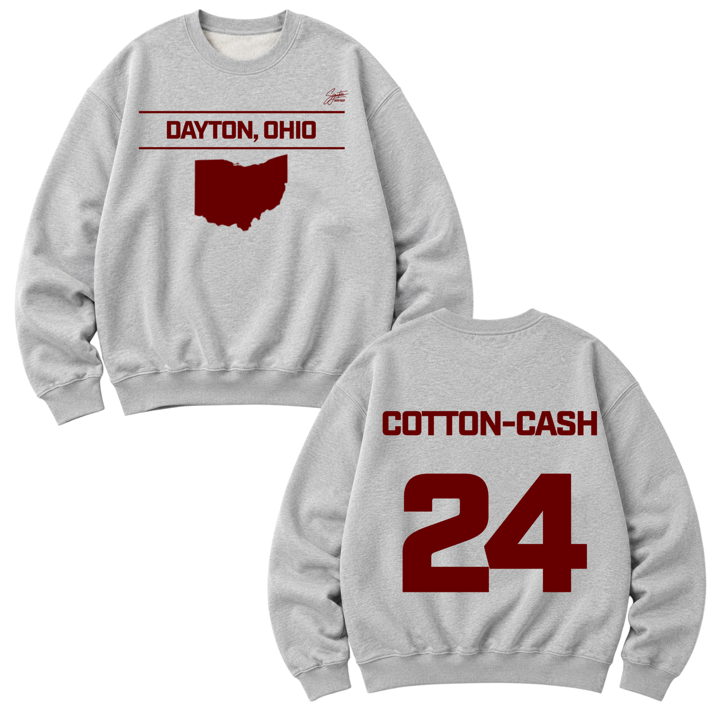 Kelvin Cotton-Cash Heavyweight Crewneck Sweatshirt