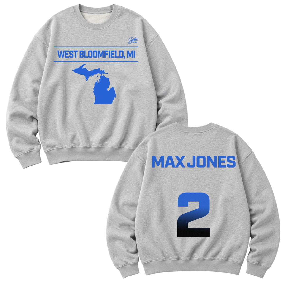 Max Jones Heavyweight Crewneck Sweatshirt