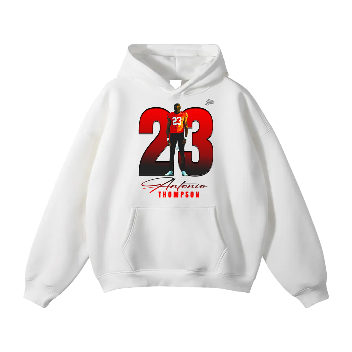 Antonio Thompson Oversize Fleeced Hoodie