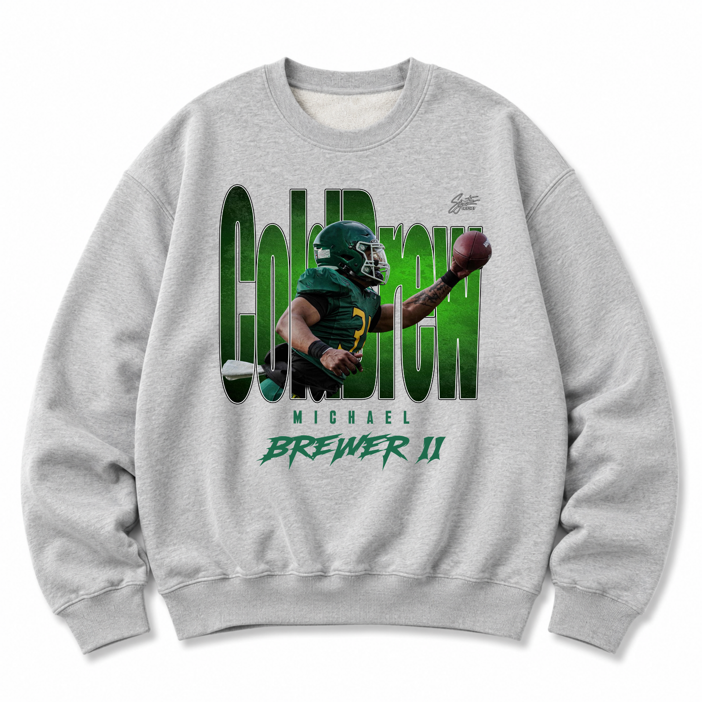 Michael Brewer II Heavyweight Crewneck Sweatshirt
