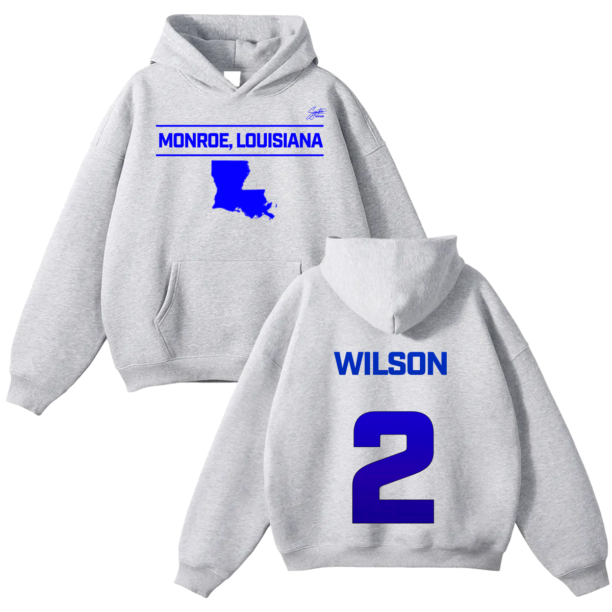 Tayshawn Wilson Oversize Fleeced Hoodie
