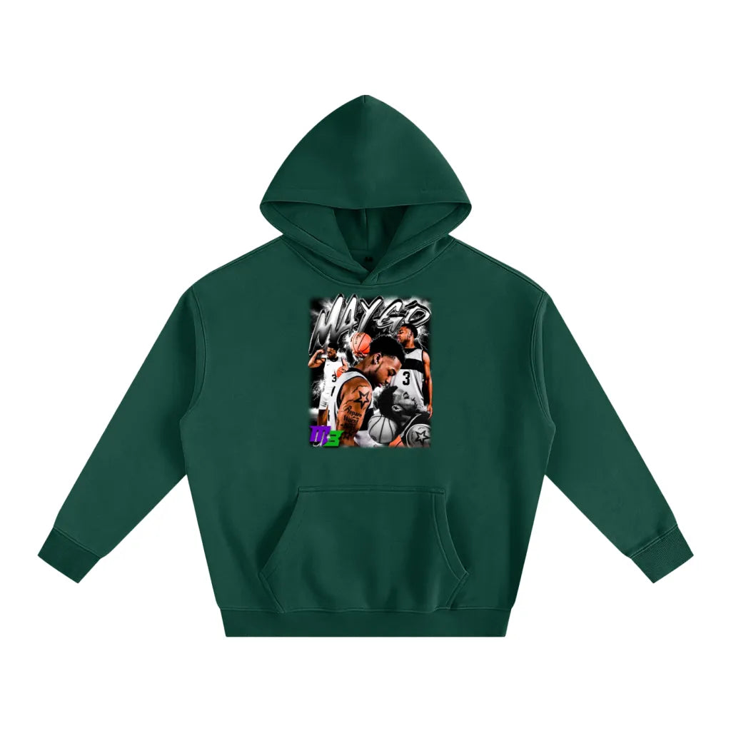 Romelle Bell Oversize Fleeced Hoodie