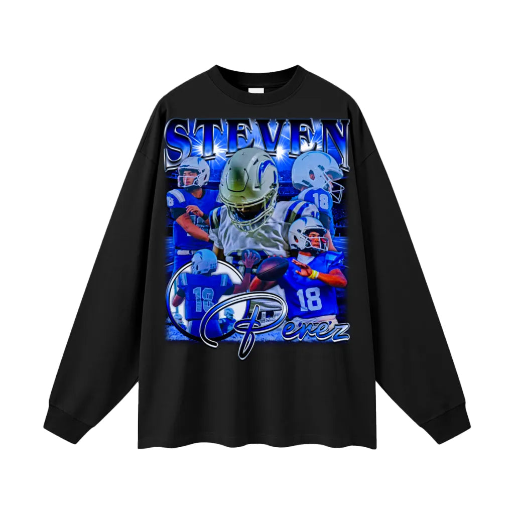 Steven Perez Oversized Long Sleeve Tee