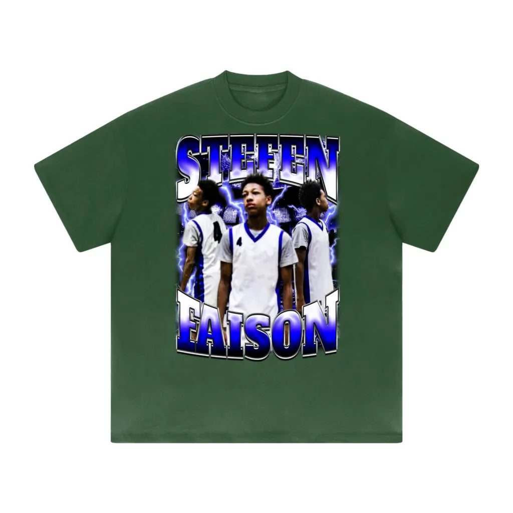 Stefen Faison see-Through Boxy Net Tee