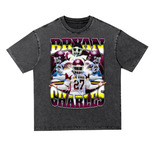 Bryan Charles Oversized Acid wash T-shirt
