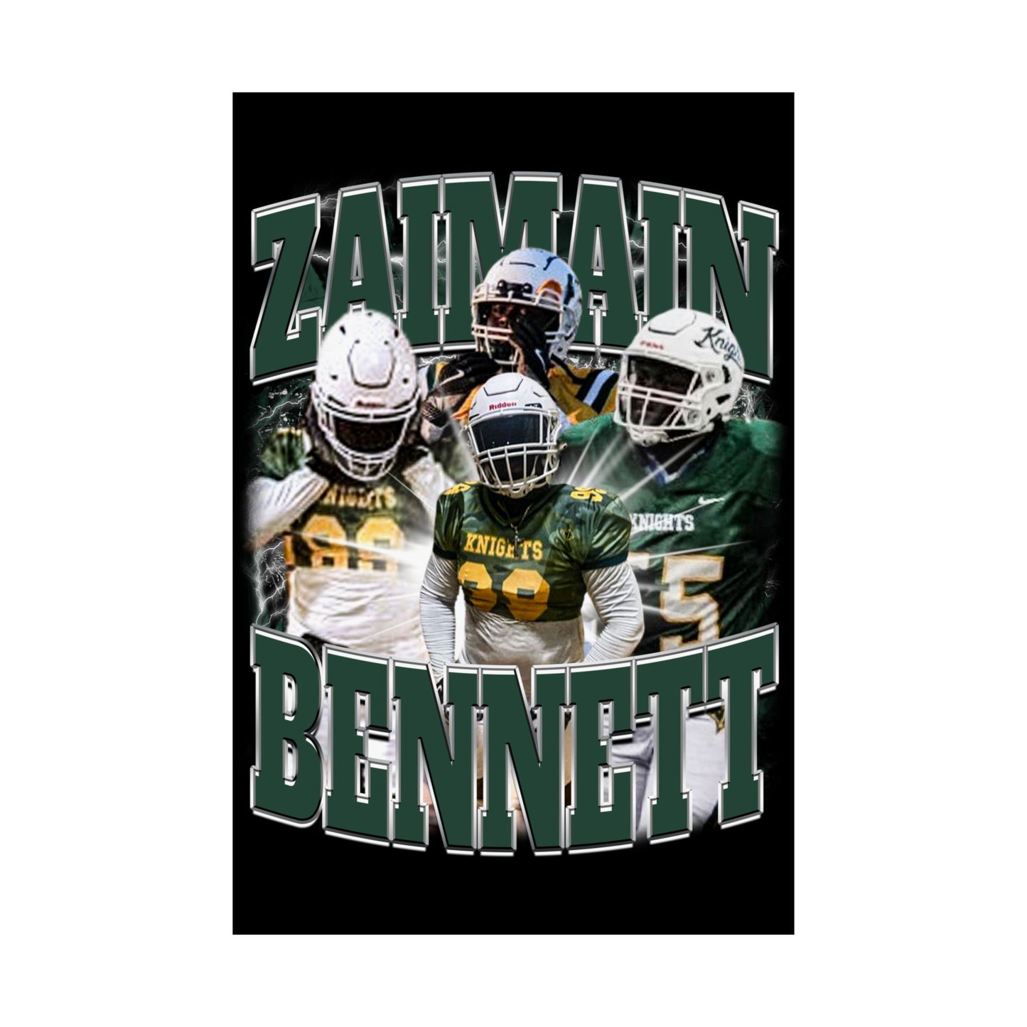 Zaimain Bennett Poster 24" x 36"