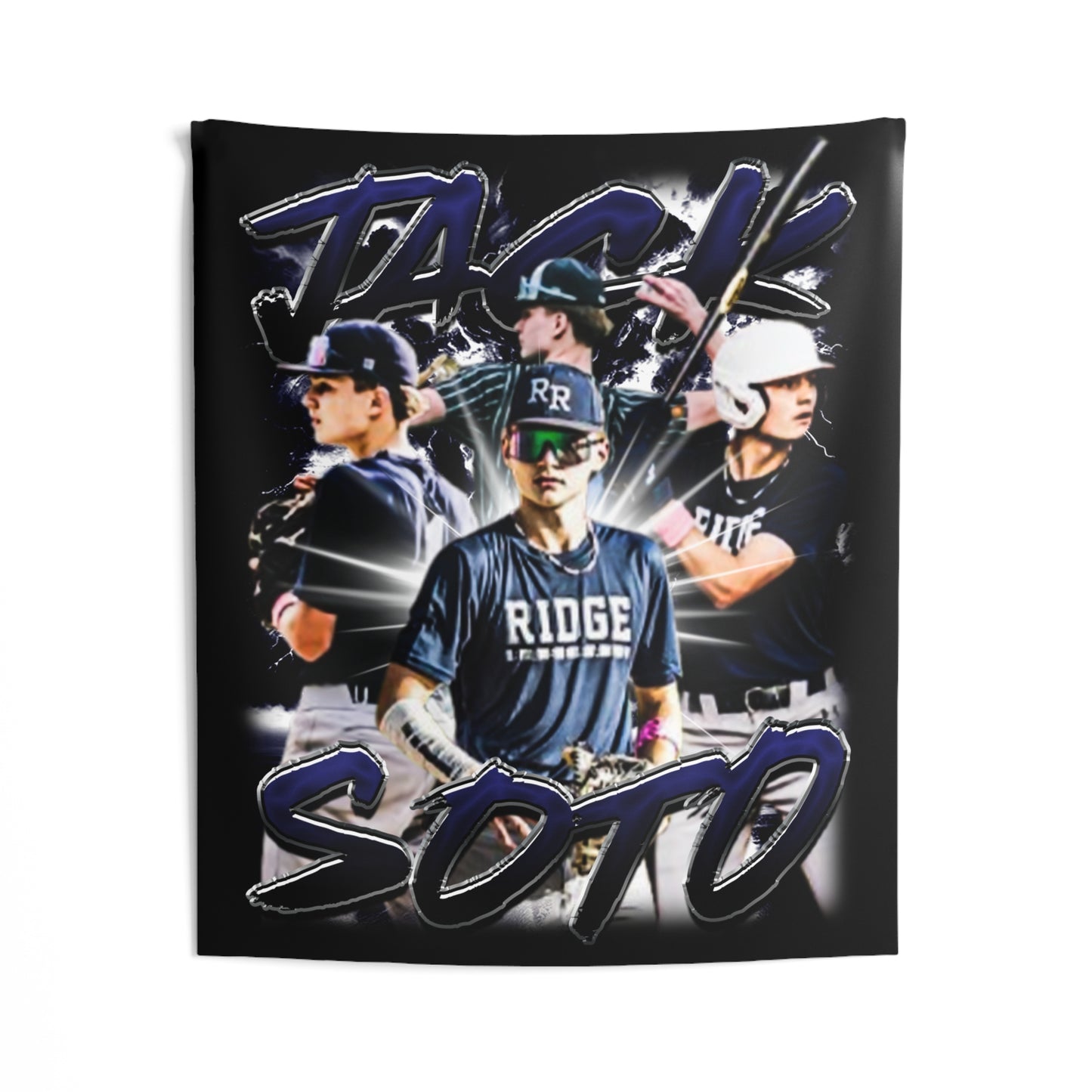 Jack Soto Tapestry 50” x 60”