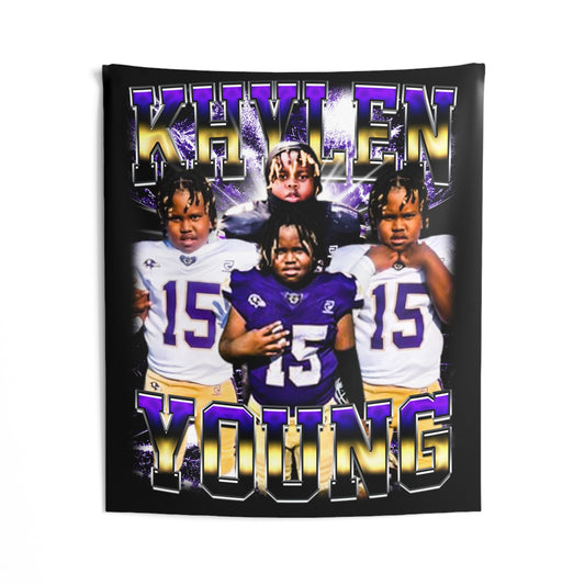 Khylen Young Tapestry 50” x 60”