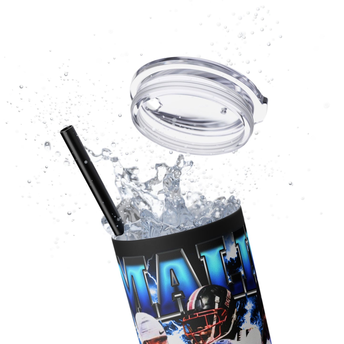 Malik Davis Stainless Steal Tumbler