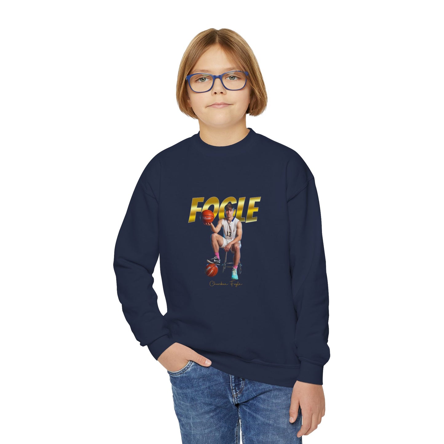 Cherokee Fogle Youth Crewneck Sweatshirt