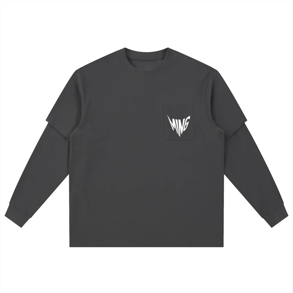 Mia Cheatham Layered Long Sleeve Oversized Tee