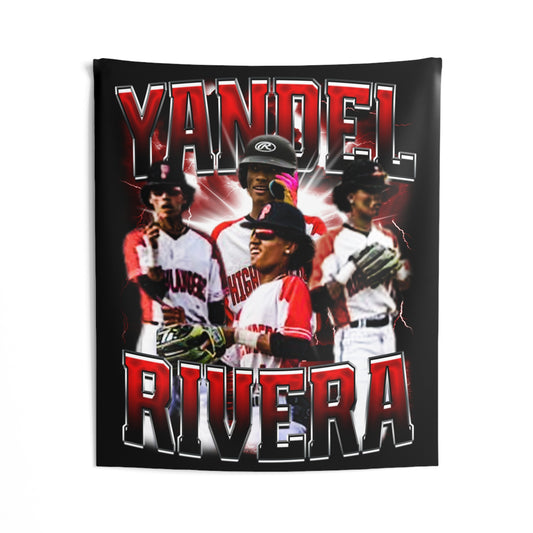 Yandel Rivera Tapestry 50” x 60”