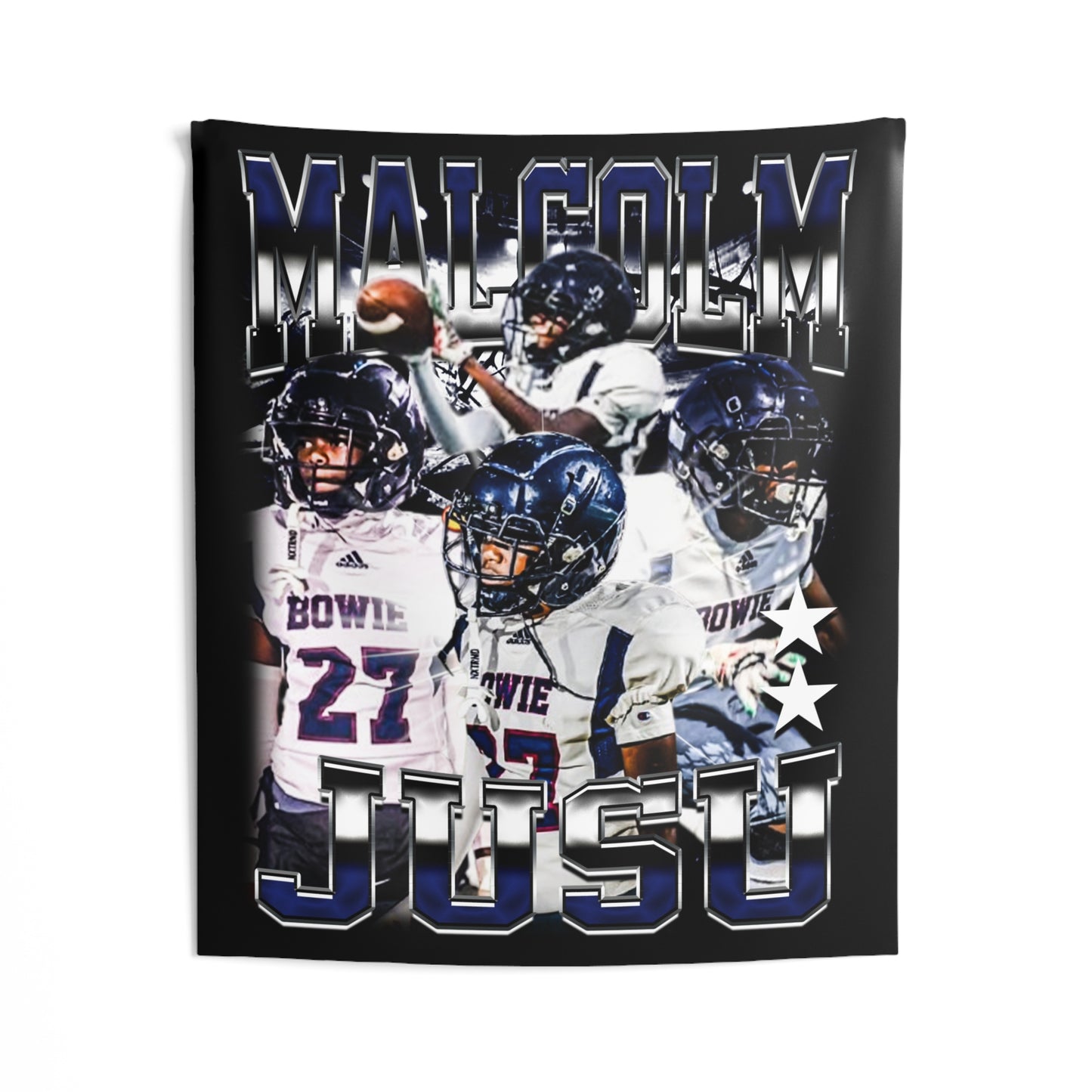 Malcolm Jusu Tapestry 50” x 60”