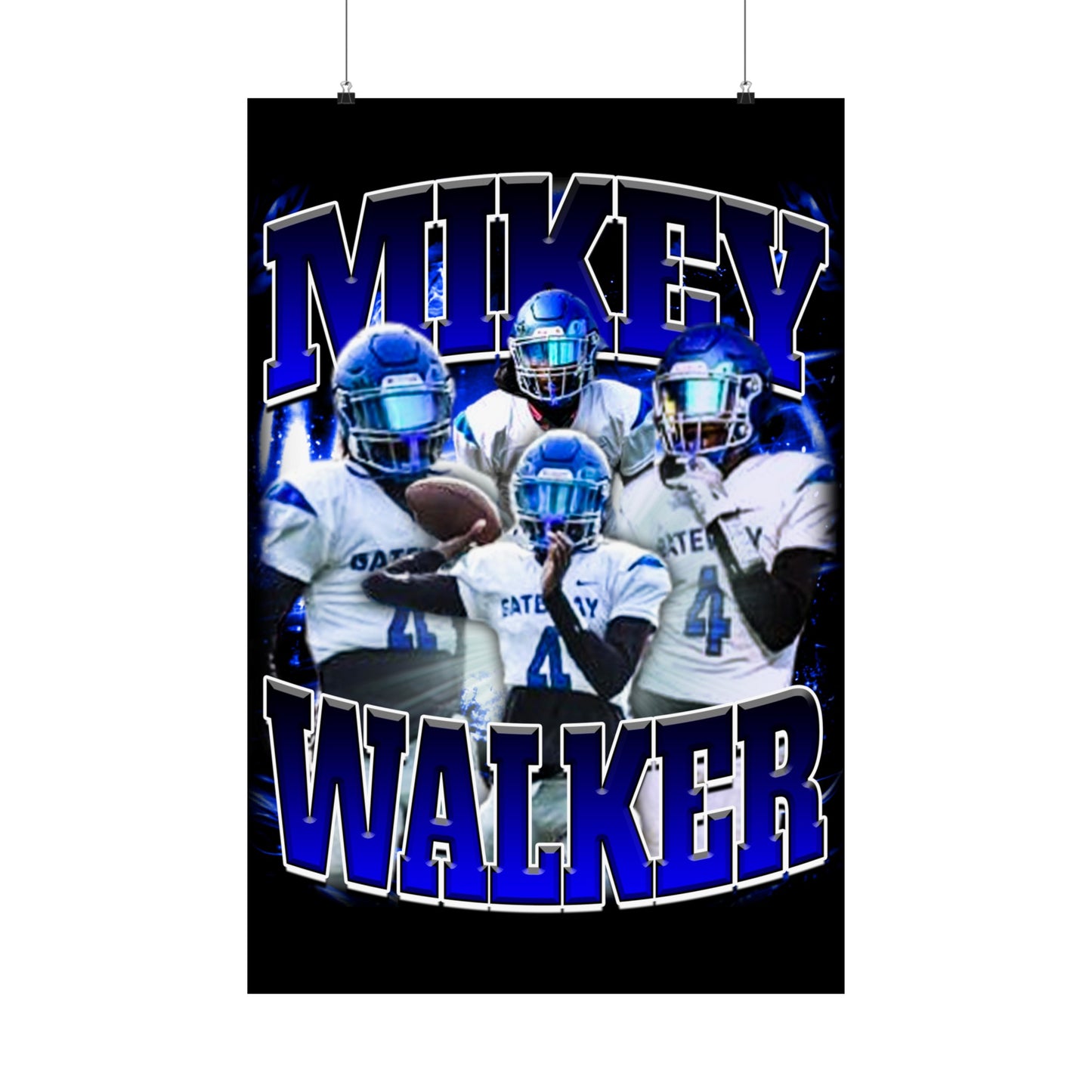 Mikey Walker Poster 24" x 36"