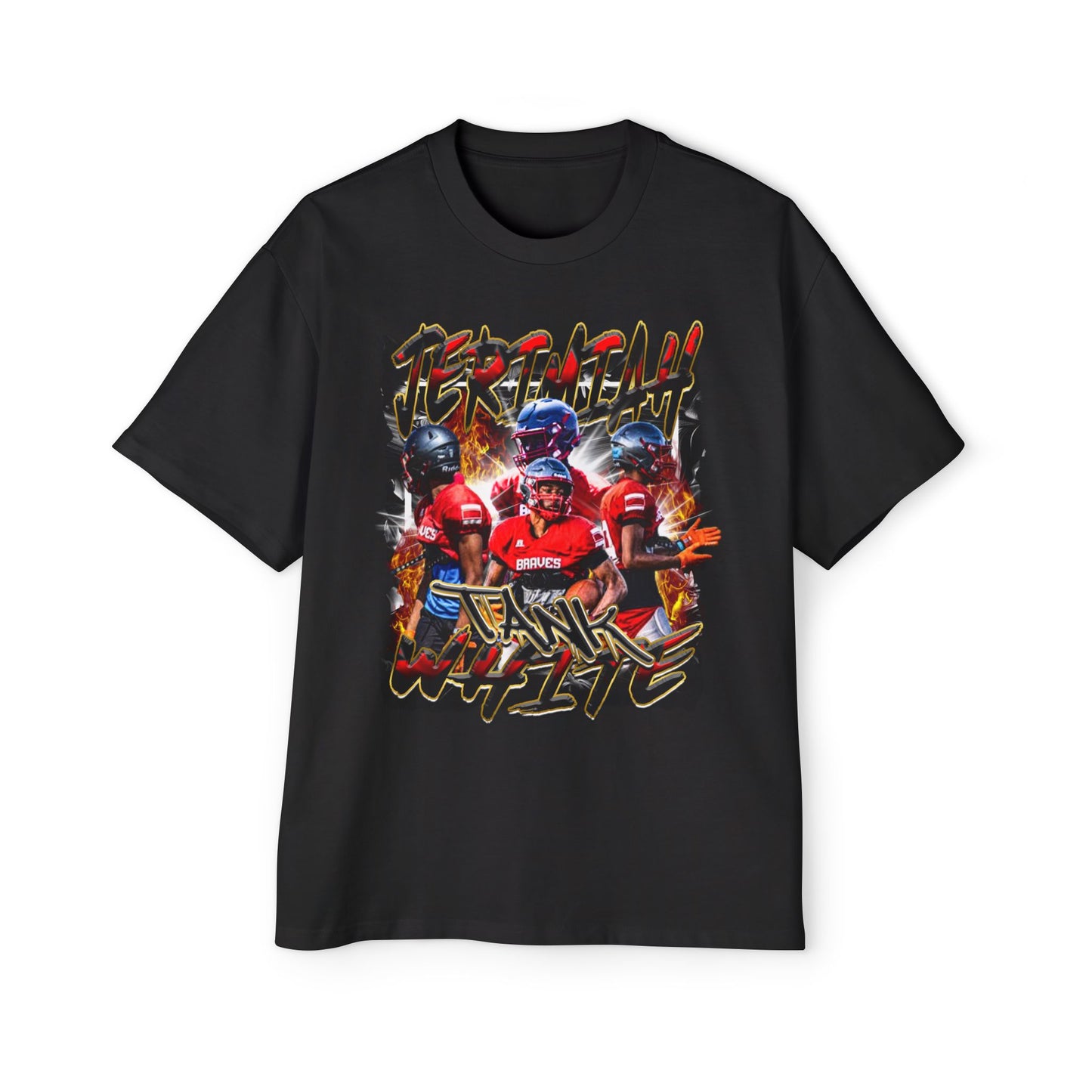 Jerimiah White Oversized Tee