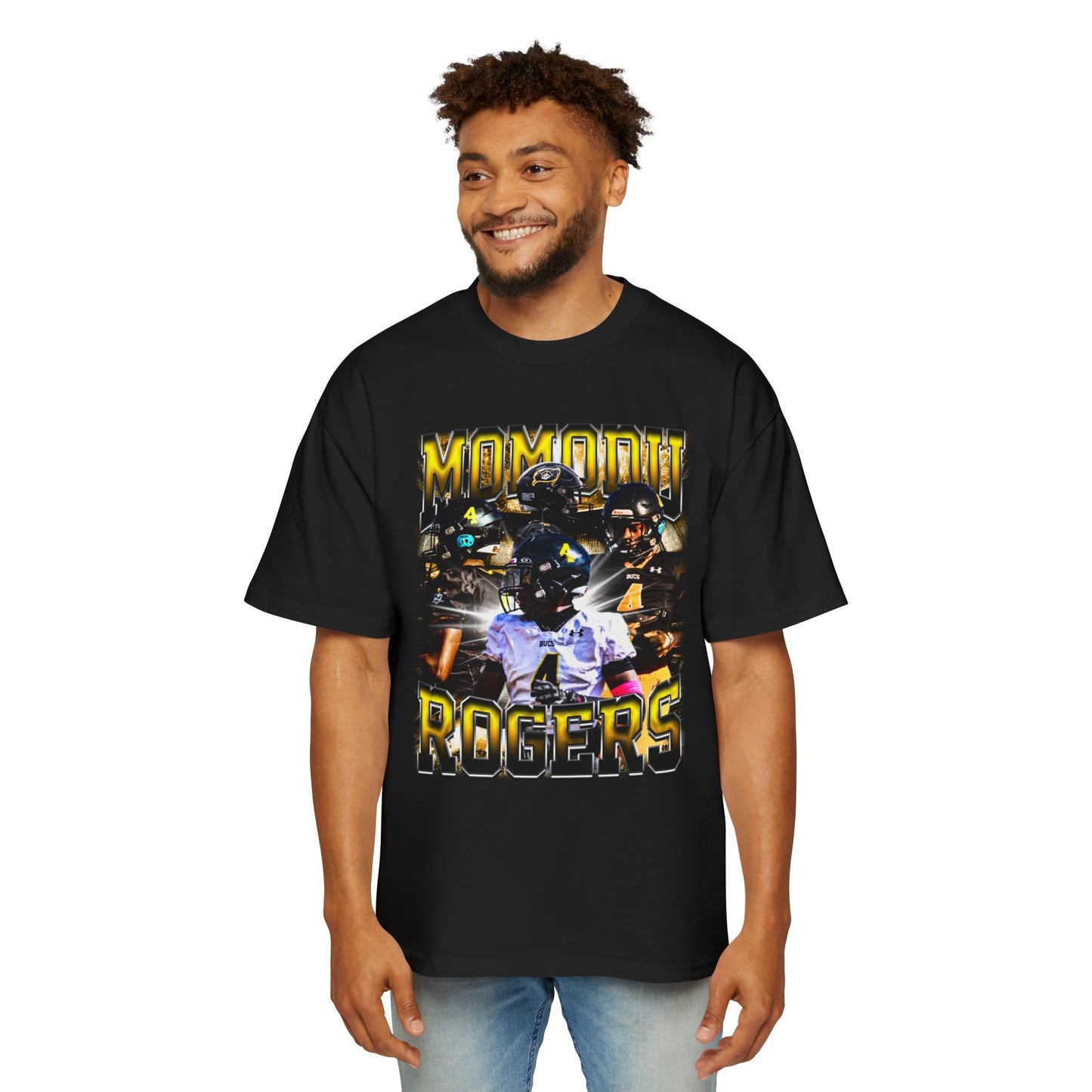Momodu Rogers Oversized Retro Tee