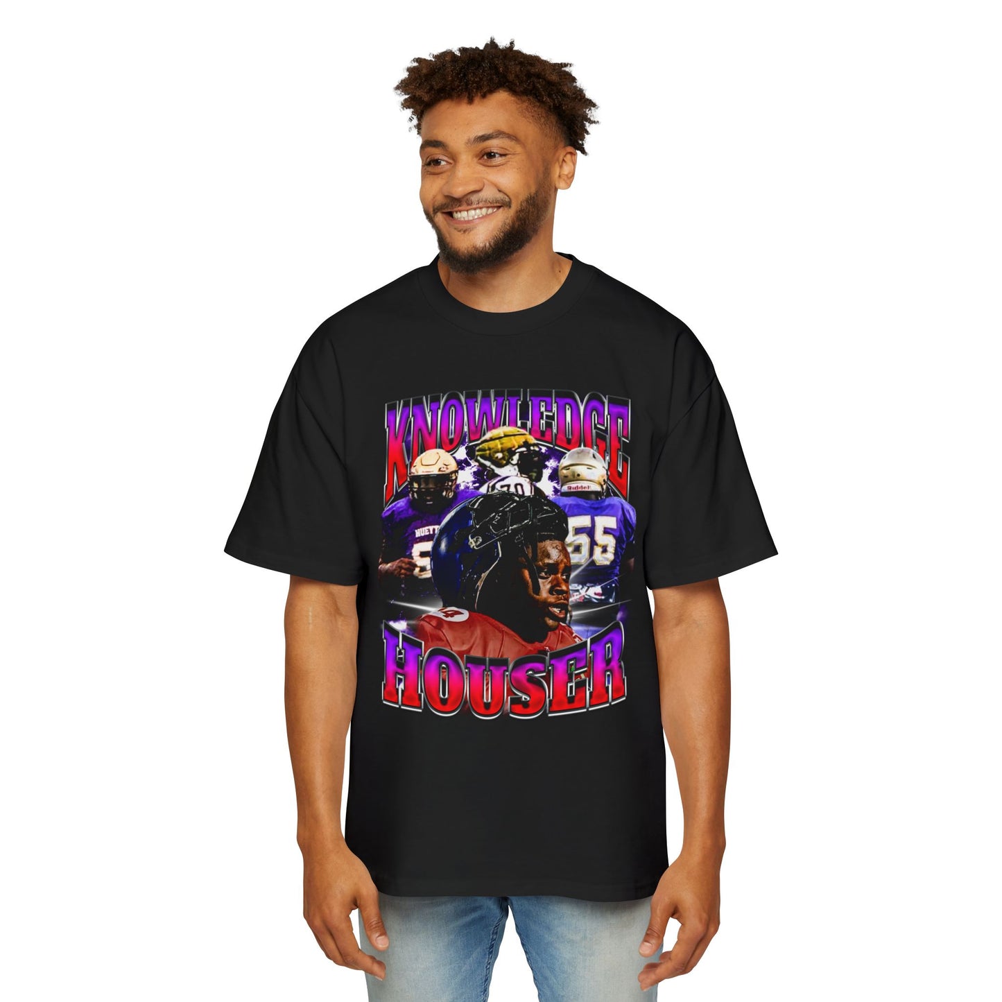 Knowledge Houser Oversized Retro Tee