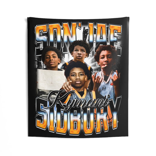 Son'jae Kymani Sidbury Tapestry 50” x 60”