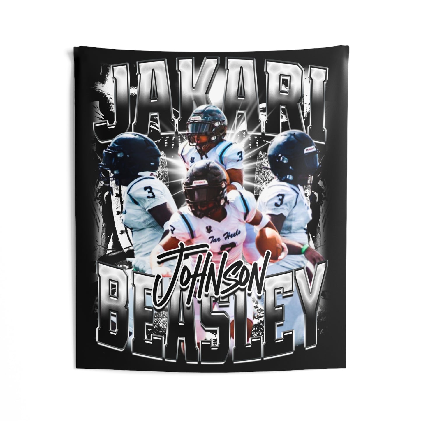 Jakari Johnson Beasley Tapestry 50” x 60”
