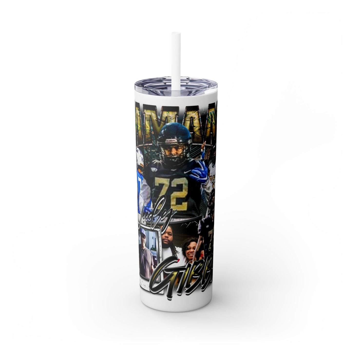 Jamaal Weedy Gibbs Stainless Steal Tumbler