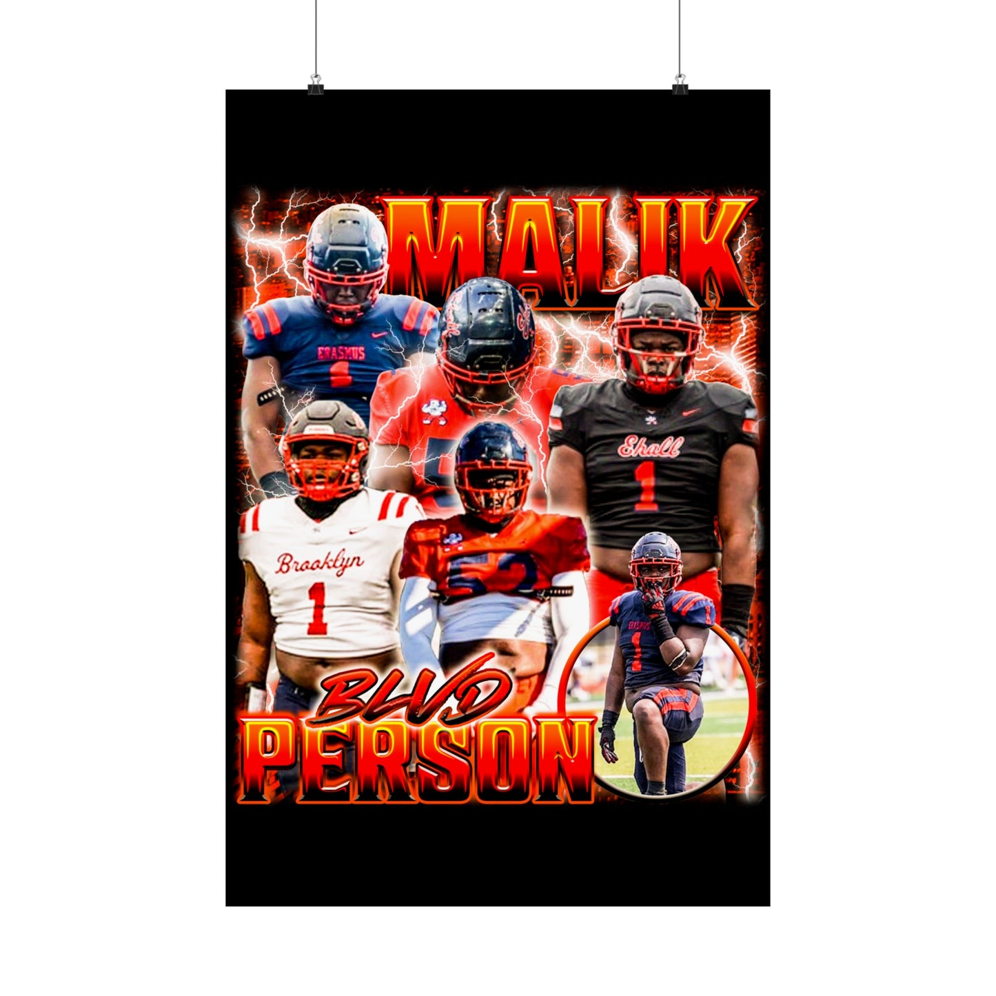 Malik Person Poster 24" x 36"