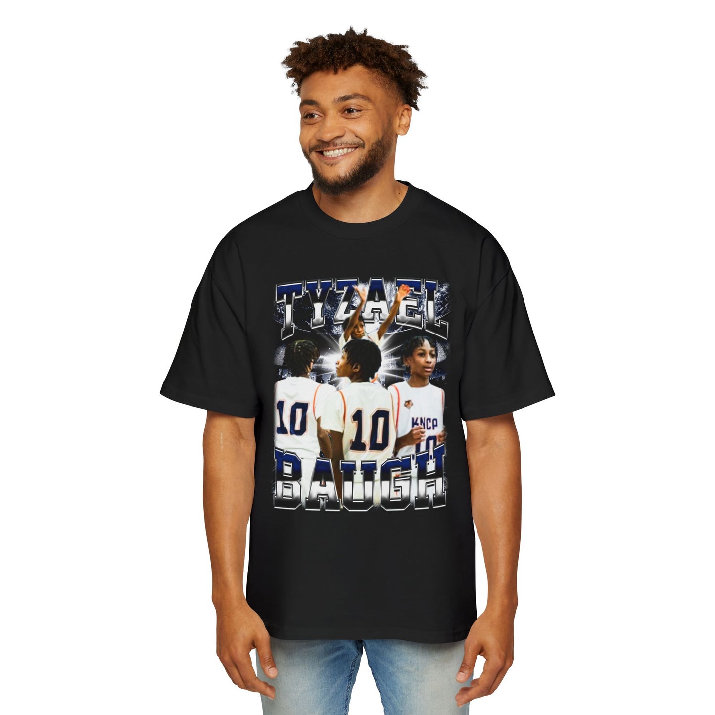Tyzael Baugh Oversized Retro Tee