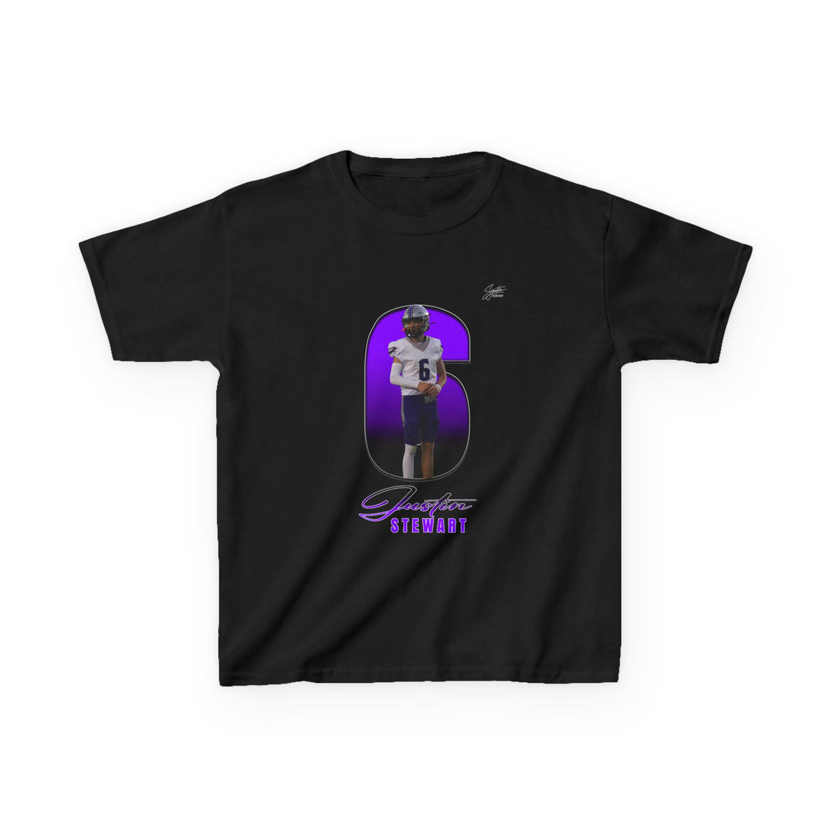 Justin Stewart Youth Heavy Cotton Tee