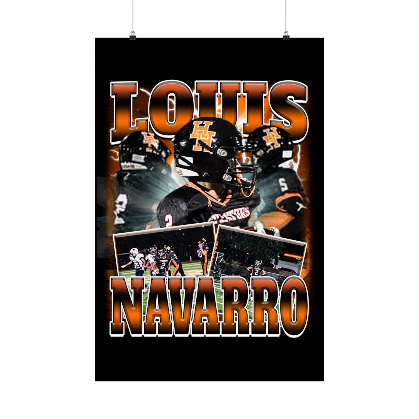 Louis Navarro Poster 24" x 36"