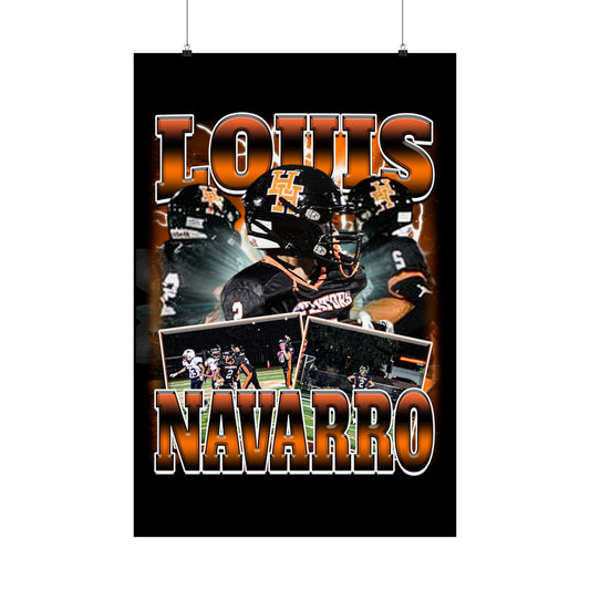 Louis Navarro Poster 24" x 36"