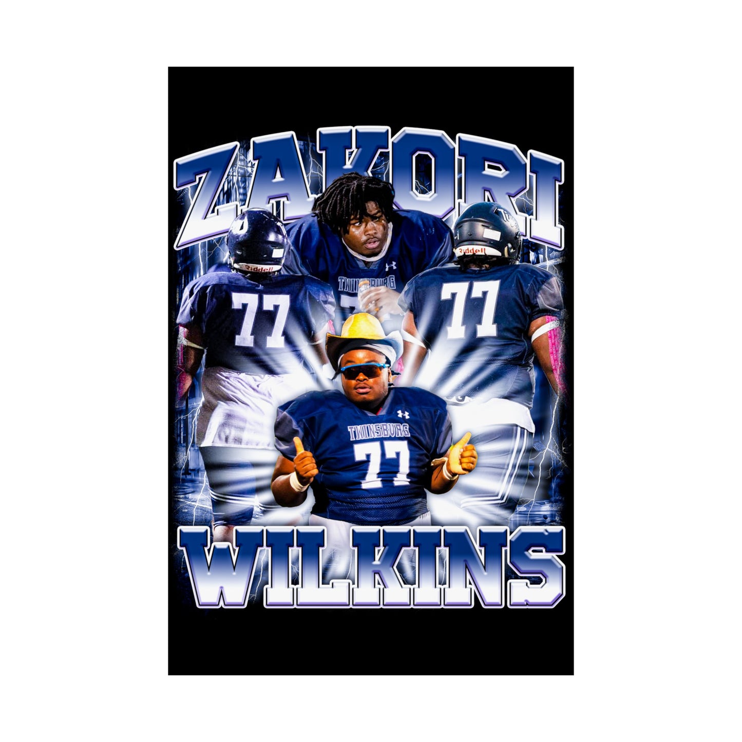 Zakori Wilkins Poster 24" x 36"