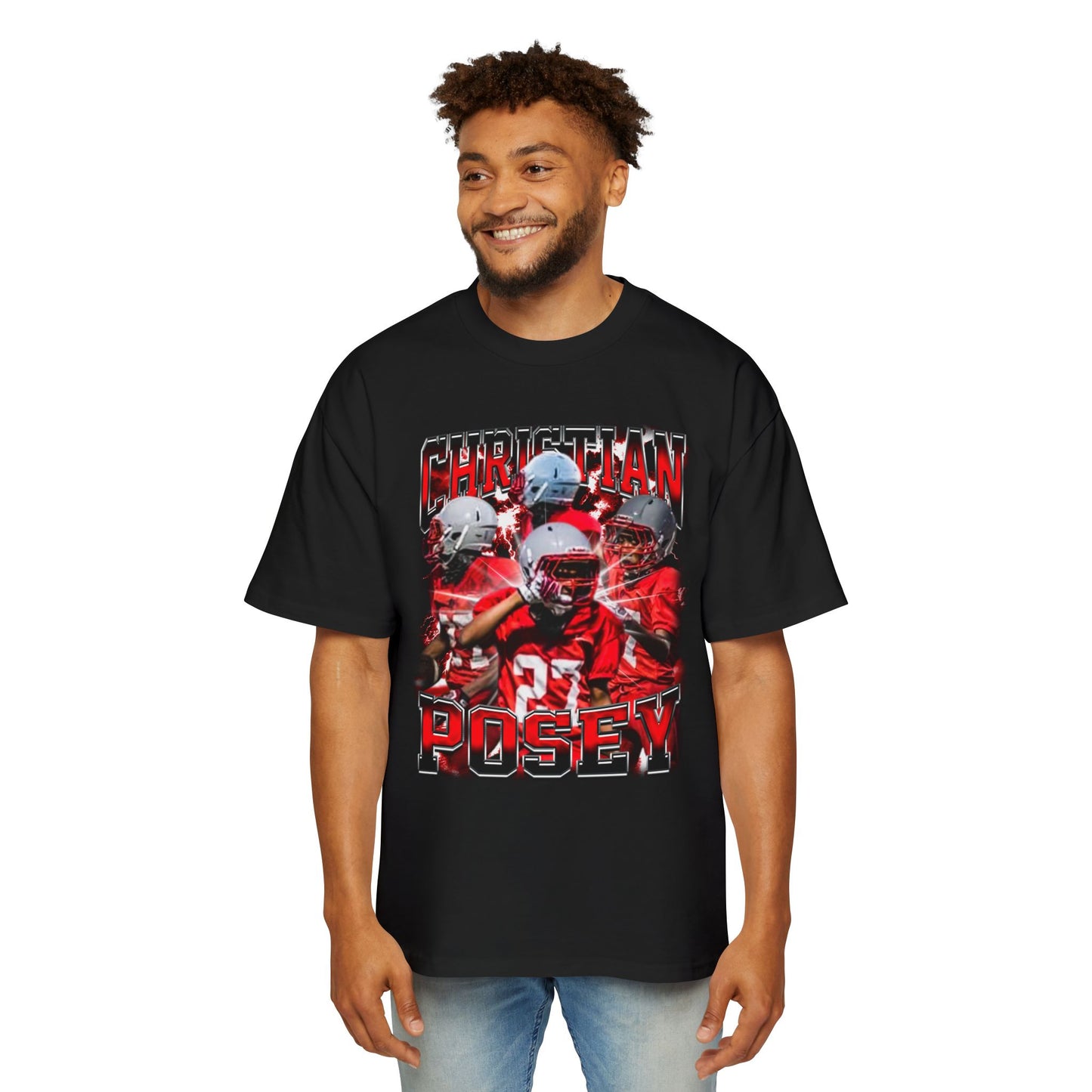 Christian Posey Oversized Retro Tee