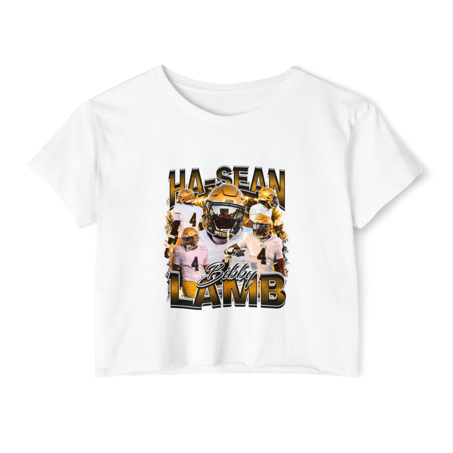 Ha-Sean Lamb Crop Top