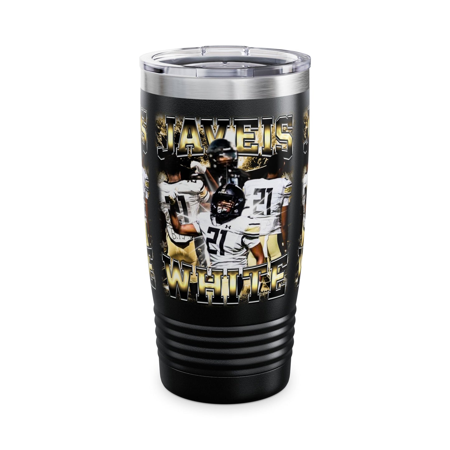 Javeis White Stainless Steal Tumbler