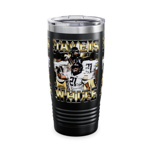Javeis White Stainless Steal Tumbler